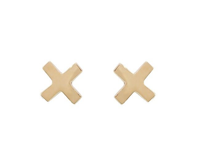 Hello X studs, newest member to the party #studs #earrings #14kgold #mothersday #perhaps #alexisjewelry